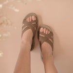 Load image into Gallery viewer, Emily in Taupe - Sandals - Mercino