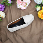 Load image into Gallery viewer, Devon in Ivory - Moccasins - Rob and Mara