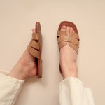 Load image into Gallery viewer, Eleanor in Nude - Sandals - Rob and Mara