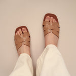 Load image into Gallery viewer, Eleanor in Nude - Sandals - Rob and Mara