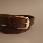 Load image into Gallery viewer, Golda Belt in Walnut - Belts - Rob and Mara