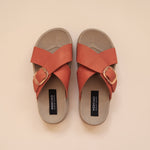 Load image into Gallery viewer, Demi in Vintage Tan (on beige sole) - Sandals - Mercino