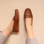 Load image into Gallery viewer, Florence in Brown - Moccasins - Rob and Mara
