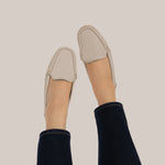 Load image into Gallery viewer, Devon in Bone - Moccasins - Rob and Mara