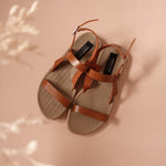 Load image into Gallery viewer, Tanya in Brown - Sandals - Mercino