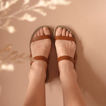 Load image into Gallery viewer, Tanya in Brown - Sandals - Mercino