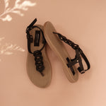 Load image into Gallery viewer, Therese in Black - Sandals - Mercino