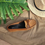 Load image into Gallery viewer, Beatrix in Fudge & Coffee - Moccasins - Rob and Mara