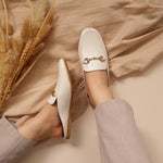 Load image into Gallery viewer, Celeste in White - Mules - Rob and Mara