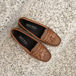 Load image into Gallery viewer, Charlotte in Brown & Coffee - Moccasins - Rob and Mara
