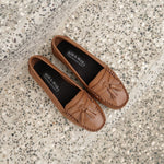 Load image into Gallery viewer, Charlotte in Coffee - Moccasins - Rob and Mara