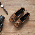 Load image into Gallery viewer, Charlotte in Coffee - Moccasins - Rob and Mara