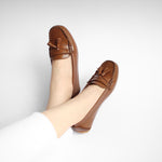 Load image into Gallery viewer, Charlotte in Coffee - Moccasins - Rob and Mara