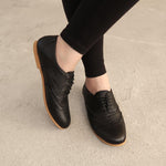Load image into Gallery viewer, Ezra in Black - Brogues - Rob and Mara