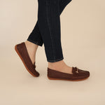 Load image into Gallery viewer, Florence in Walnut - Moccasins - Rob and Mara