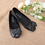 Load image into Gallery viewer, Primrose in Black - Ballet Flats - Rob and Mara