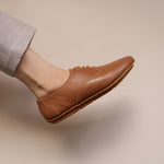 Load image into Gallery viewer, Margaux in Cognac Brown - Brogues - Rob and Mara