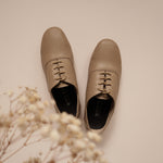 Load image into Gallery viewer, Margaux in Taupe - Brogues - Rob and Mara