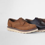 Load image into Gallery viewer, Raven in Fudge - Brogues - Rob and Mara