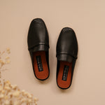 Load image into Gallery viewer, Venice in Black - Mules - Rob and Mara