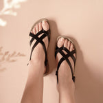 Load image into Gallery viewer, Vera in Black - Sandals - Mercino