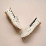 Load image into Gallery viewer, Vienna in Ivory - Loafers - Rob and Mara