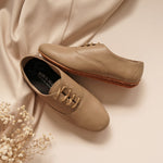 Load image into Gallery viewer, Margaux in Beige - Brogues - Rob and Mara
