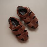 Load image into Gallery viewer, Adelaide in Vintage Brown - Sandals - Rob and Mara
