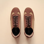 Load image into Gallery viewer, Ashton in Beige &amp; Brown Combo - Sneakers - Rob and Mara
