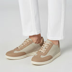 Load image into Gallery viewer, Ashton in Fog &amp; Beige Combo - Sneakers - Rob and Mara
