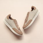 Load image into Gallery viewer, Ashton in Fog &amp; Beige Combo - Sneakers - Rob and Mara
