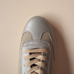 Load image into Gallery viewer, Ashton in Fog &amp; Silver Combo - Sneakers - Rob and Mara
