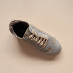 Load image into Gallery viewer, Ashton in Fog &amp; Silver Combo - Sneakers - Rob and Mara
