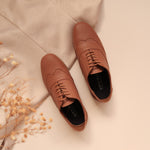 Load image into Gallery viewer, Aster in Cognac Tan - Brogues - Rob and Mara
