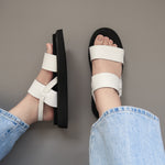 Load image into Gallery viewer, Callie in White Mono - Sandals - Rob and Mara
