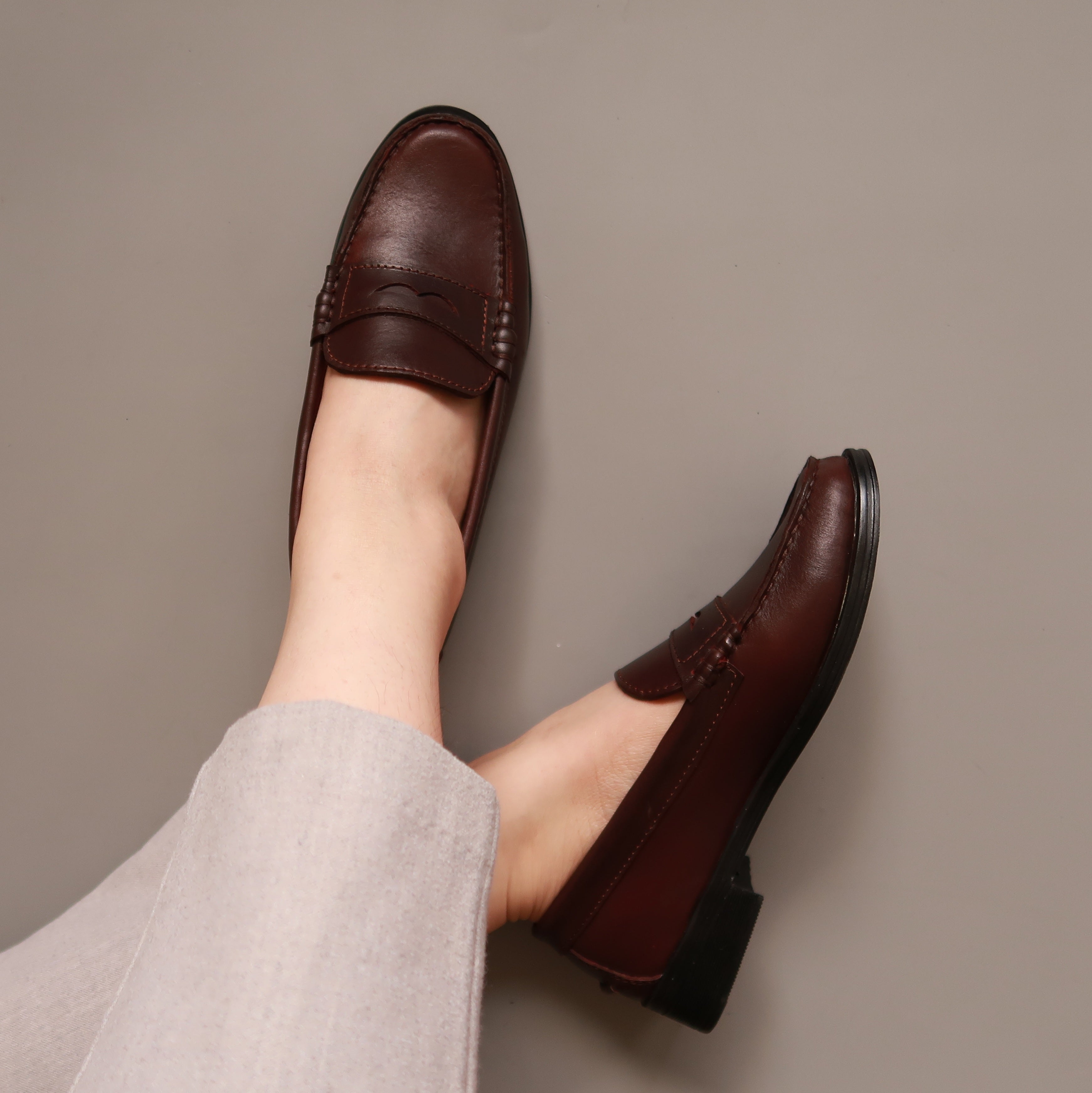 Cameron in Antique Amaretto - Loafers - Rob and Mara