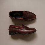 Load image into Gallery viewer, Cameron in Antique Amaretto - Loafers - Rob and Mara
