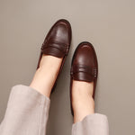 Load image into Gallery viewer, Cameron in Antique Amaretto - Loafers - Rob and Mara
