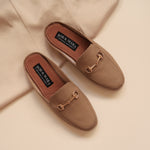 Load image into Gallery viewer, Celeste in Beige - Mules - Rob and Mara

