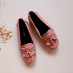 Load image into Gallery viewer, Charlotte in Pink Peony - Moccasins - Rob and Mara
