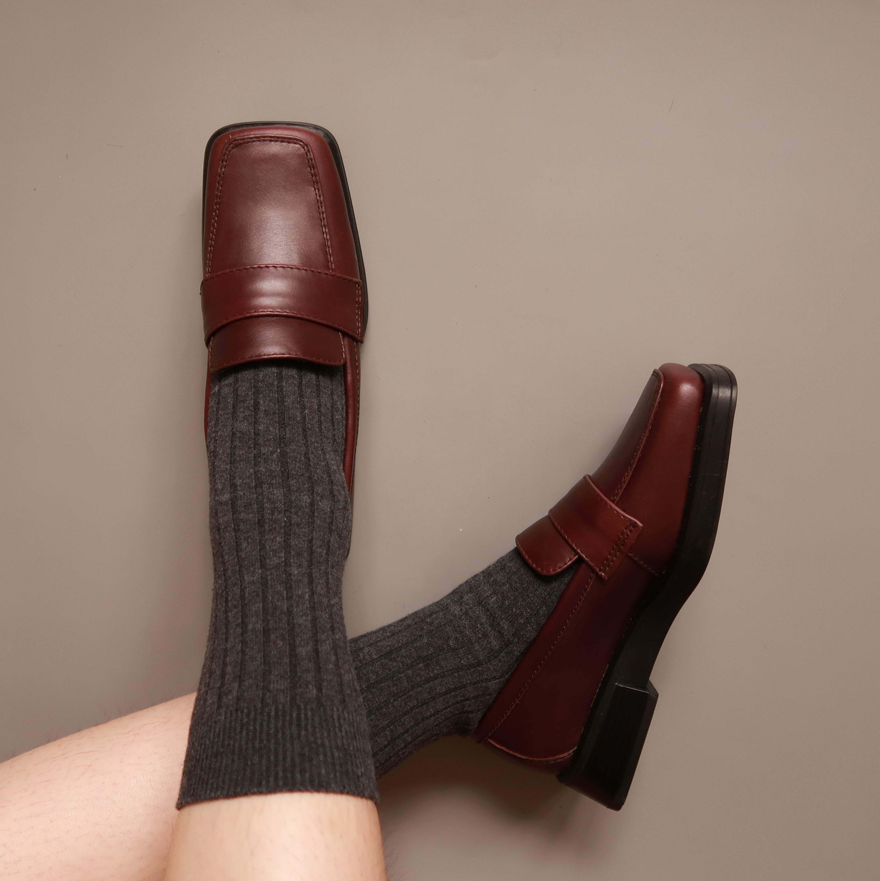 Constance in Wine - Loafers - Rob and Mara