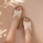 Load image into Gallery viewer, Ashley in Ivory - Sandals - Mercino
