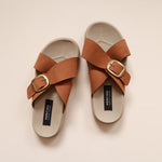 Load image into Gallery viewer, Demi in Fudge (on beige sole)
