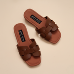 Load image into Gallery viewer, Eleanor in Brown - Sandals - Rob and Mara

