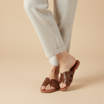 Load image into Gallery viewer, Eleanor in Brown - Sandals - Rob and Mara
