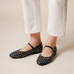 Load image into Gallery viewer, Estelle in Black Polka (Limited Edition)
