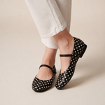 Load image into Gallery viewer, Estelle in Black Polka (Limited Edition)
