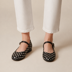 Load image into Gallery viewer, Estelle in Black Polka (Limited Edition)
