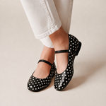 Load image into Gallery viewer, Estelle in Black Polka (Limited Edition)

