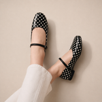 Load image into Gallery viewer, Estelle in Black Polka (Limited Edition)
